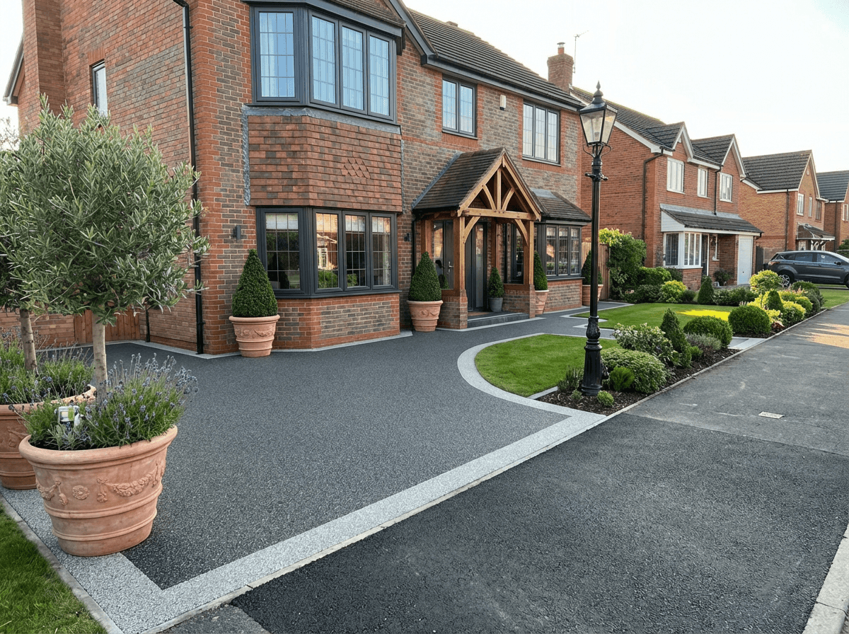 New Build Driveway Installation