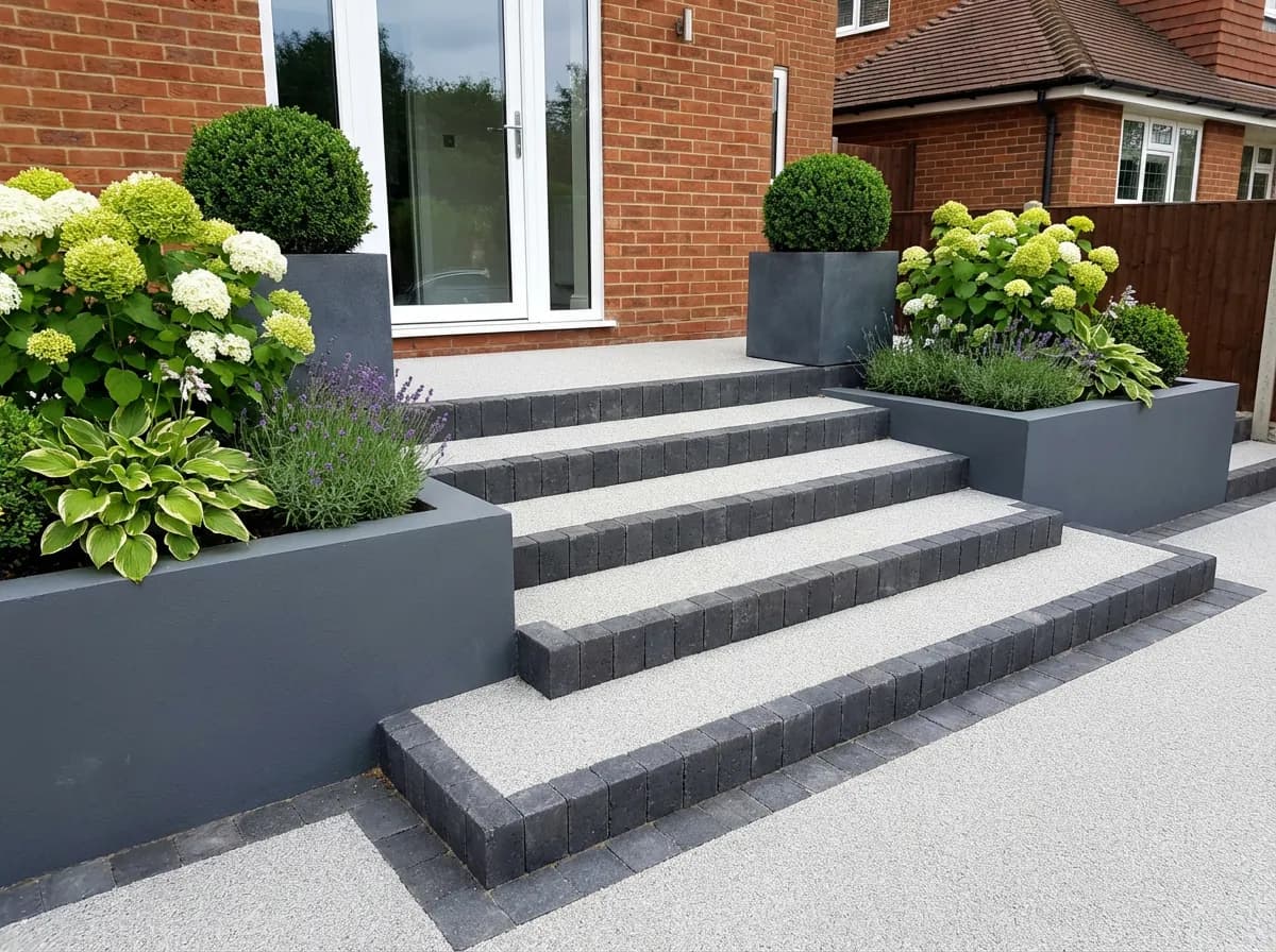Resin Bound Steps & Staircases