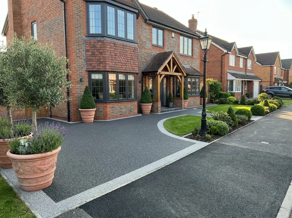 New Build Driveway Installation